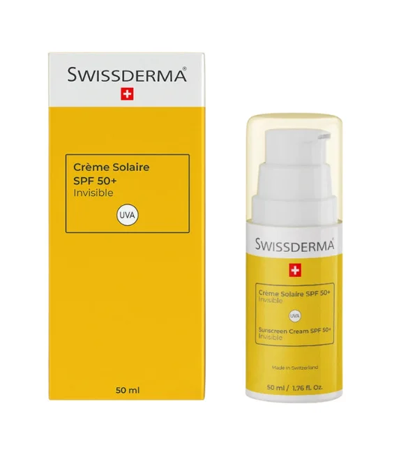 Swissderma crème solaire spf50 invisible