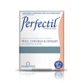Perfectil Triple Action Peau, Cheveux et Ongles en Bonne Santé – 30 Comprimés